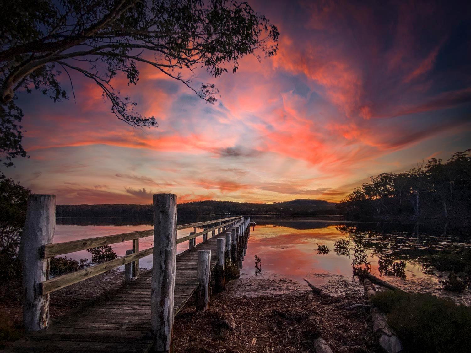 Robyn'S Nest Lakeside Resort Merimbula Exterior foto